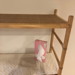 ラタンシェルフ　棚　軽いですの画像