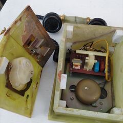 昭和レトロなオニキスの電話機の画像