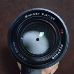 優良品　Contax Carl Zeiss Sonnar T*135mm F2.8 AEJ C/Yマウントの画像