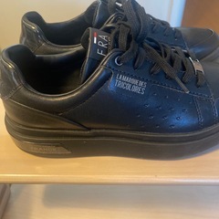 ✨美品✨ le coq sportif スニーカー ブラック 24cm相当（1〜2回使用）の画像