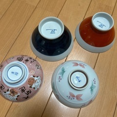 茶碗4つセットの画像