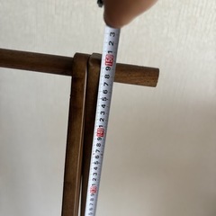 ニトリ 木製ハンガーラックの画像