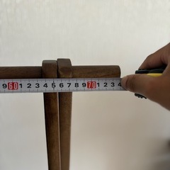 ニトリ 木製ハンガーラックの画像