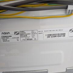 【売ります】AQUA　洗濯機　6kg　AQW-S6R　2025年製の画像