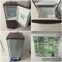 パナソニック 冷蔵庫 NR-B149W 稼働品の画像
