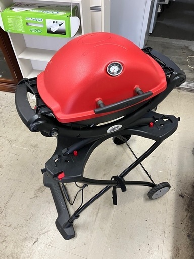I 2508-624 Weber Q1200 バーベキューセット 動作未確認 キズ汚れ有り