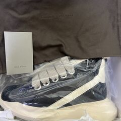 RICK OWENS GEOBASKET ジャンボレース スニーカーの画像