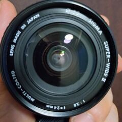 優良品　SIGMA SUPER-WIDE II 24mm F2.8 pentaxマウントの画像