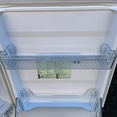 極美品 ツインバード　2ドア冷蔵庫　2020年製 高年式の画像