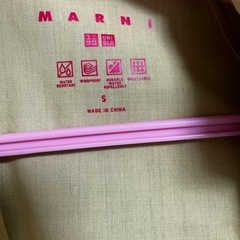 UNIQLO×MARNIのブロックテックハーフコート　　Sサイズの画像