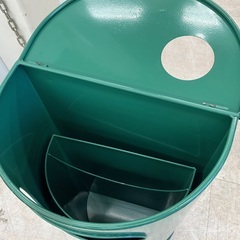 ◇ドリーム尼崎1号館◇アメリカンレトロ風ドラム缶型ダストボックス GRNの画像