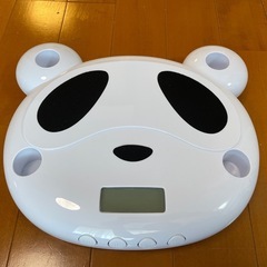 【9年使える！】ケラッタ パンダ ベビースケール 体重計 新生児〜9歳 2WAYの画像