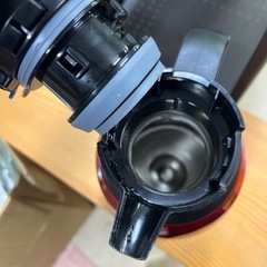Peacock 保温ポット レッド 1Lの画像