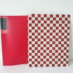 楽譜ファイル 5冊セット A4 B4 New Holder MUSIC FOR LIVING Song book MOON DESIGN 楽譜入れ 音楽ファイル ミュージックファイル バイバム ブラック レッド 市松模様の画像