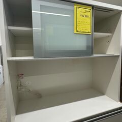 【ジャングルジャングル滋賀草津店】ジモティ来店特価‼  食器棚　松田家具　J-250882の画像