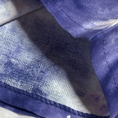 お着物、浴衣、紺地に金魚の画像