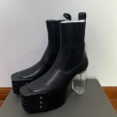 rick owens キスブーツ kiss boots リックオウエンスリックオウエンス『グリルキスブーツ』の画像