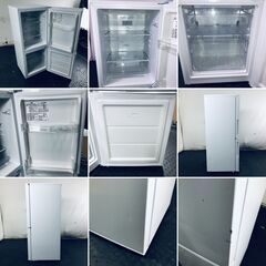 ID:rg220933 ニトリ 冷蔵庫 一人暮らし 中古 2022年製 2ドア 140L ホワイト ファン式 右開き NTR-140WH  【リユース品：状態B】【送料無料】【設置費用無料】の画像