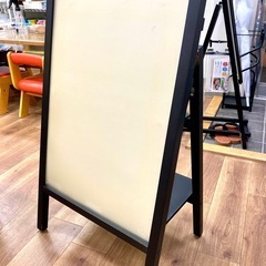 アスカ 転倒防止ポスタースタンド A2サイズ （幅464×奥行最大410×高さ785mm） 片面の画像