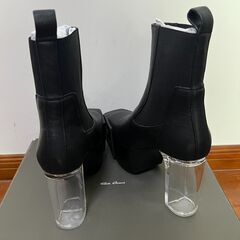 rick owens キスブーツ kiss boots リックオウエンスリックオウエンス『グリルキスブーツ』の画像