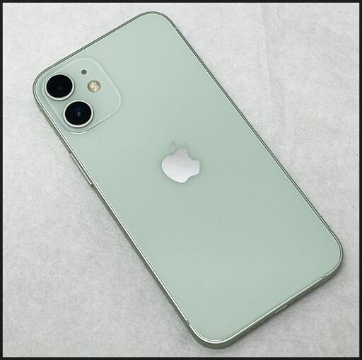 美品 SIMフリー iPhone12 mini 64GB グリーン MGAV3J/A バッテリー状態90%