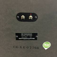 ○【音出し確認済】パイオニア CS-F330 PIONEER 1973年頃発売 ペアスピーカー オーディオ (NF250405)Zi-533-44-⑨Wの画像