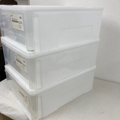 透明収納ケース 3つセットの画像