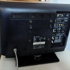 SHARP AQUOS １６型液晶テレビ❀作動OKの画像
