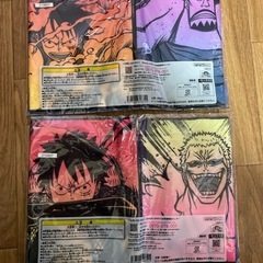 新品 ワンピース 一番くじ BEYOND THE LEVEL タオル 2枚セットの画像