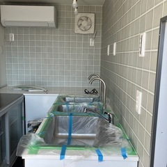 ✨キッチンカー内装クロス貼り募集✨の画像