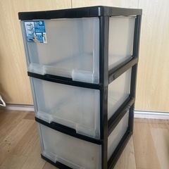 3段引き出しケースの画像