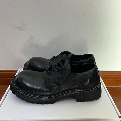 Guidi GR02V レースアップ ダービー シューズ