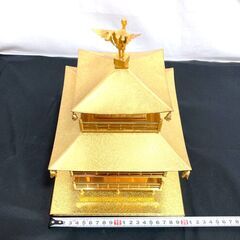 金色　お城　置物　オブジェの画像