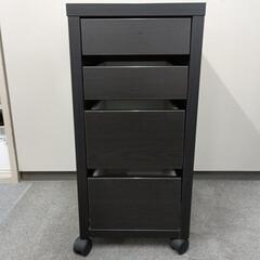 4段キャビネット(黒色）の画像