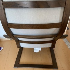 IKEA パーソナルチェア　POÄNG ポエング　ブラウンの画像