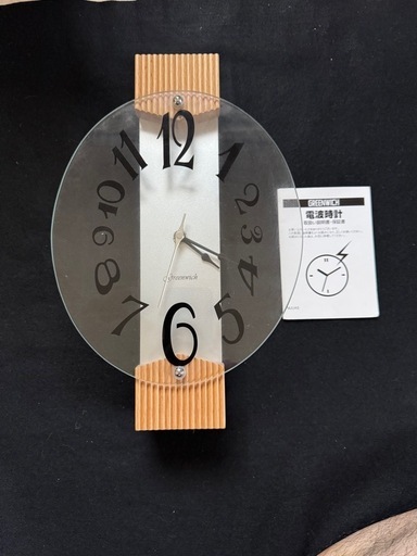 GREENWICH 電波時計 (masa) 倉敷の時計《掛け時計》の中古