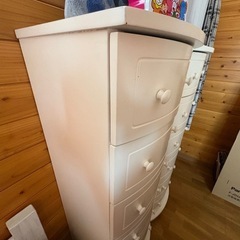 ホワイト家具④キャビネット2の画像
