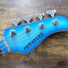 FERNANDES エレキベース FRB-45M ブルーサンバースト ミディアムスケール フェルナンデス ベース 札幌市中央区 南12条店の画像