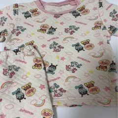 ベビー服アンパンマンドキンちゃんドキンちゃんパジャマ90センチの画像