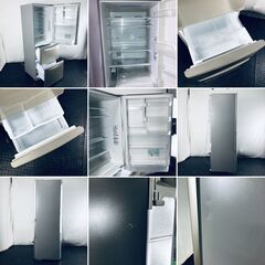 ID:rg220940 【自社配送エリア内限定】パナソニック Panasonic 冷蔵庫 ファミリー 中古 2019年製 3ドア 365L シルキーゴールド ファン式 右開き NR-C370C-N  【リユース品：状態B】【送料無料】【設置費用無料】の画像