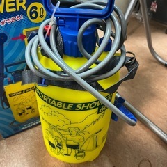 ポータブルシャワー 6L 電池不使用の画像
