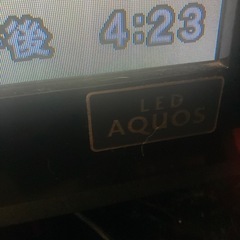 SHARPAQUOS32インチの画像