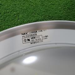 NEC LEDシーリングライト 動作確認済み HLDZ08209 リモコンあり LED照明器具 2022年製の画像