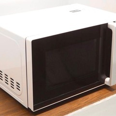 【電子レンジ Haier ハイアール 東日本地域専用 3段階切替 簡単操作】 ★保管美品★の画像