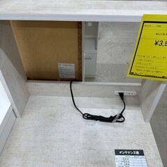 【ジャングルジャングル滋賀草津店】ジモティ来店特価‼　レンジ台　オフホワイト　J-250886の画像