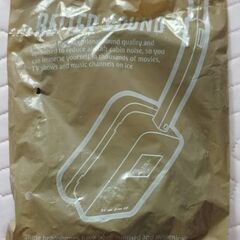 【非売品】　未開封・未使用 エミレーツ航空　Emirates 機内用ヘッドフォンの画像