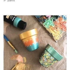 決まりました！OHUHUメタリックアクリル絵の具の画像