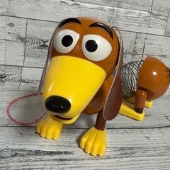 トイストーリー スリンキー 子ども おもちゃ 犬の画像