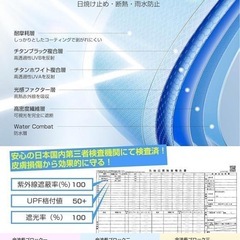 晴雨兼用折りたたみ傘　西彼、長崎市、大瀬戸町相談可の画像