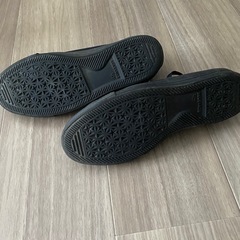 コンバース　黒　23.5センチの画像